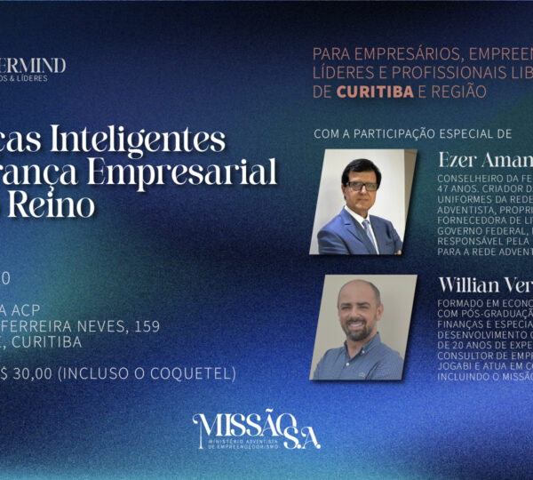 Finanças Inteligentes e Liderança Empresarial para o Reino